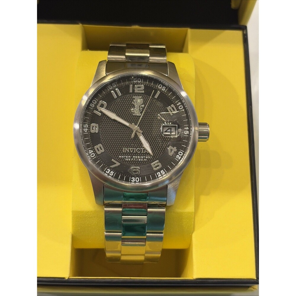 Invicta 15258 Men's Quartz 44mm Watch Stainless Steel 50M WR New Battery